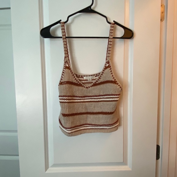American eagle crop sweater tank - Picture 1 of 1